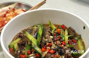 Cucumber Eel Stir-fry