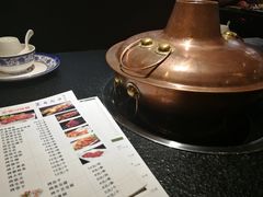 餐具摆设-羊肉街口老银川滩羊涮肉馆