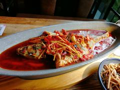 仔姜双椒烤江团-听香·678茶铺(猛追湾店)