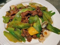 酸菜白贝凉瓜炒牛肉-新兴·金羊座·粤菜点心(乐峰店)