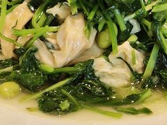 鸡毛菜豆米炒油皮-冶春茶社(官园桥店)