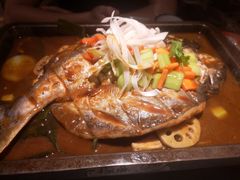 -探鱼·鲜青椒爽麻烤鱼(银泰城店)