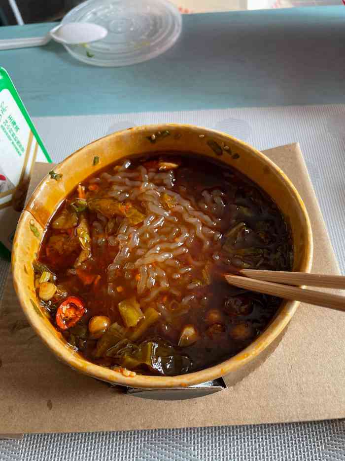 西少爷(金隅嘉品mall店)-"没去店里吃过,都是外卖,第一次点酸辣粉,.