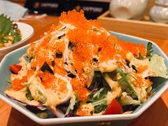 红蟹籽蔬菜沙拉-鮨桐日本料理(望京店)