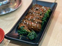 芝麻酱菠菜-张妈台式锅烧(深大店)