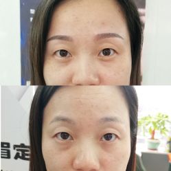 自然 没有尴尬期 零结痂  每天可以碰水 麻麻哒-平萍纹绣韩式半永久定妆