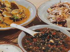 椰汁咖喱炒花甲-禾气食店
