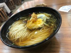 雪笋肉丝荷包蛋面-老盛兴汤包馆(江宁一店)