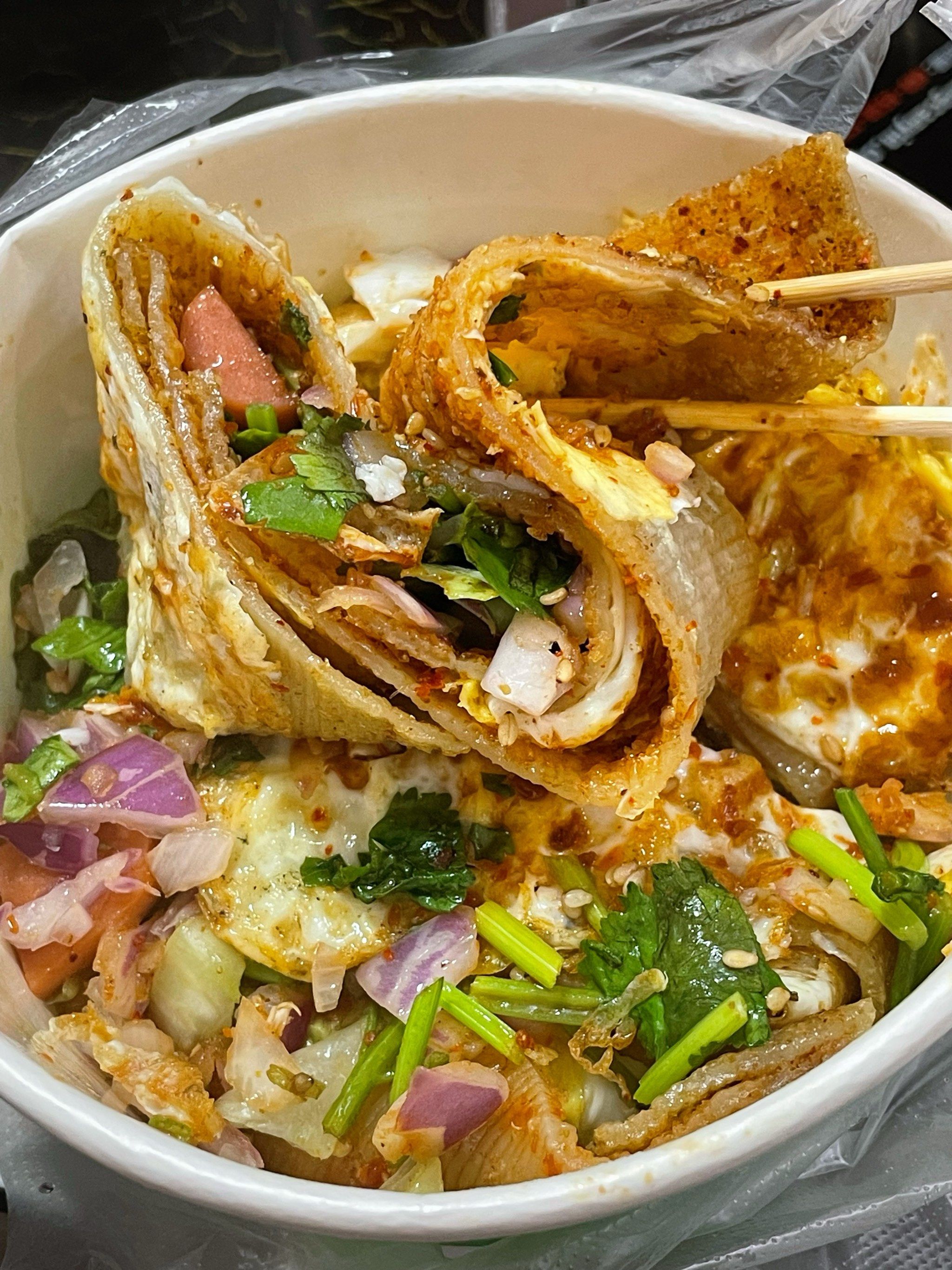 我心目中杭州好吃的烤冷面!