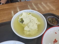 清汤嫩豆腐-周家大辣椒面皮(中山街店)