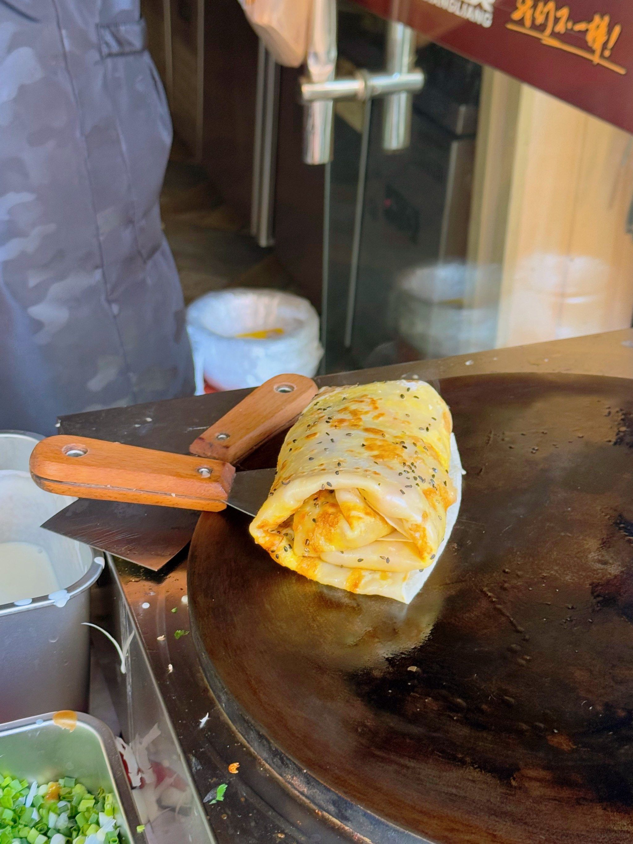 忘不了母亲的鸡蛋煎饼