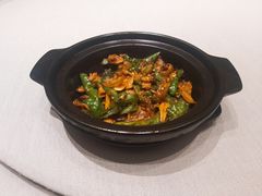 天柱山辣椒炒黑毛猪肉-山里亲戚(淞虹路店)
