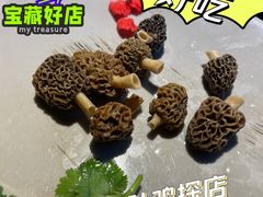 羊肚菌-大匠工房古船木艺术餐厅·猪肚鸡专门店(长白仙岛店)