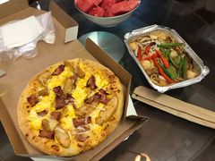 美国风情土豆培根比萨-达美乐比萨(文三路店)