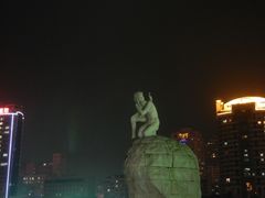 湖心雕塑-白鹭洲公园