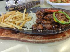 铁板黑椒牛肉-清真·三德隆饭庄(桥梓口店)