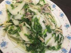 荠菜炒年糕-旧款宁波饭店(华敏世纪广场店)