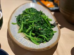 水豆鼔炒蓬蒿菜-山石榴·贵州菜(丰盛里店)