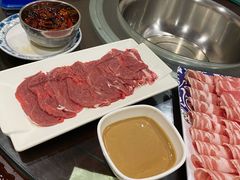 鲜羊肉拼盘-福寿斋·老北京铜锅涮肉·烧烤(清岚店)