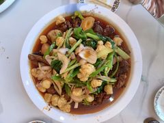 草原土鸡焖花卷-马旭土鸡焖花卷新疆菜大盘鸡·真域顺西域美食(天马大道店)