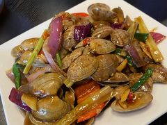 豉椒炒花甲-乾坤饭店