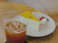 百香果椰汁慕斯-彳亍咖啡·这里(水湾路店)