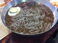 清汤寡水的冷面，滋味还不错-郑阿姨的家·이모네·韩料&烤肉(武川路店)