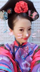 -后宫·古装汉服京剧儿童亲子全家福摄影