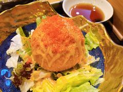 蟹籽熔岩土豆沙律-鸟鹏烧鸟居酒屋(熙龙湾店)