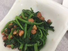 小菠菜拌花生-奥华餐厅·老张记(台基厂店)
