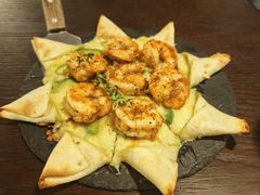 热那亚青酱大虾披萨-沏点Trattoria意大利餐厅(新街口店)