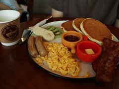 美式早餐-CafeDuVillage乡村咖啡馆(美邻苑店)