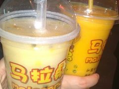 百香果芭乐&芒果橙汁-马拉桑果汁(龙头路总店)