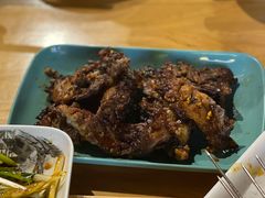 烤鸡架-铭记烧烤制作社•吊炉乳鸽 延吉冷面