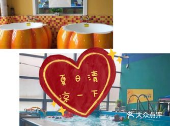 和宝宝游泳的美好时光!