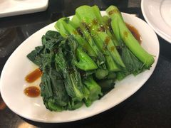 白灼蚝油碧绿鲜菜心-丽的面家(多宝路店)