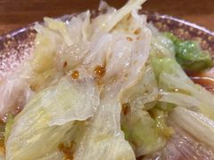 白灼生菜-甲乙饼·北京手工肉饼(西直门凯德茂店)
