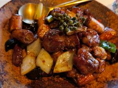 鲜花椒黑蒜炒羊展肉-三号黄浦会Canton Table