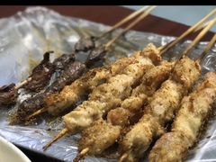 -老红桥炸灌肠牛肚锅烧烤(定福庄店)