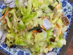 海鲜炒兴化粉-福州人铭小吃