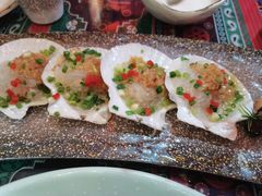 蒜蓉银丝黄金贝-蘑菇私房菜小馆(杨家坪西城天街店)