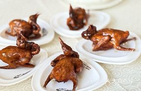 Golden Roast Squab
