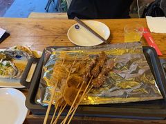 -路边摊小炉子烧烤