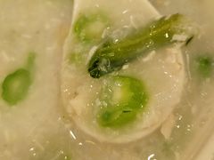 菜心粒拆鱼粥-顺德新世界酒店·华美轩餐厅