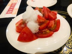 糖拌西红柿-馋嘴蛙火锅