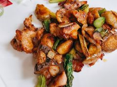香煎口蘑脆爽肉-周三的情书花园餐厅(江北店)