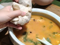 -食欲老院子荆芥疙瘩汤(经五路店)