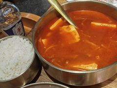 鲜豆腐汤-西塔老太太泥炉烤肉(万柳华联店)