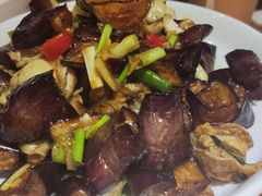 茄子拌螺片-吕氏疙瘩汤·私家菜馆(慈云寺店)