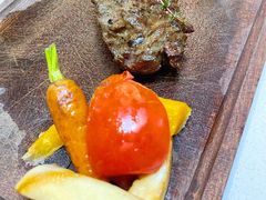 烤澳洲牛板腱牛扒-和平馆·地道港澳茶餐厅(西门口店)